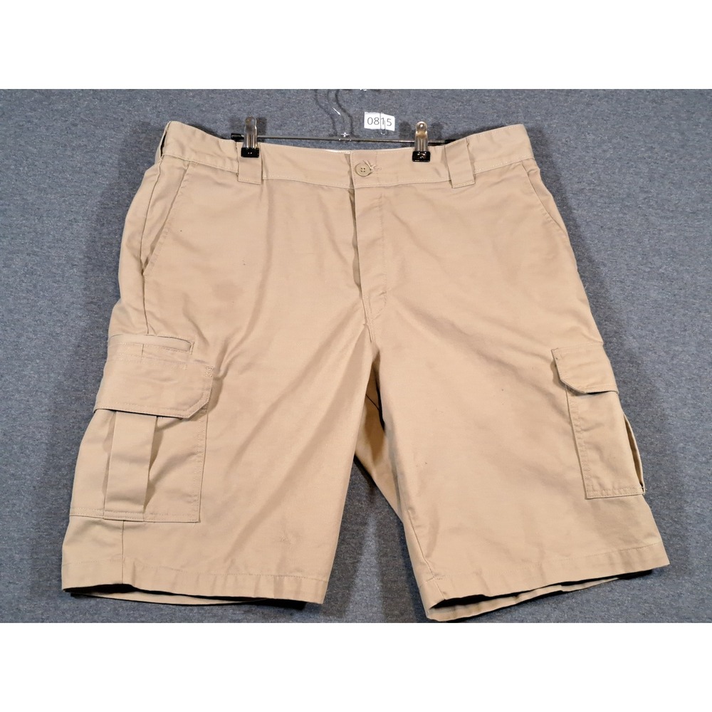 Dickies Mens Regular Fit Cargo Shorts Tan Khaki Twill W38 WR556DS